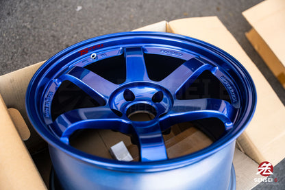 Volk TE37SL / 18x10.5 +20 / 5x120 / Hyper Blue (HL)