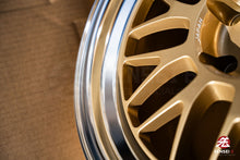 Load image into Gallery viewer, Volk 21A / 18x9.5 +22 / 5x120 / Gold Rim DC (GO)
