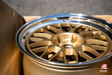 Load image into Gallery viewer, Volk 21A / 18x9.5 +22 / 5x120 / Gold Rim DC (GO)
