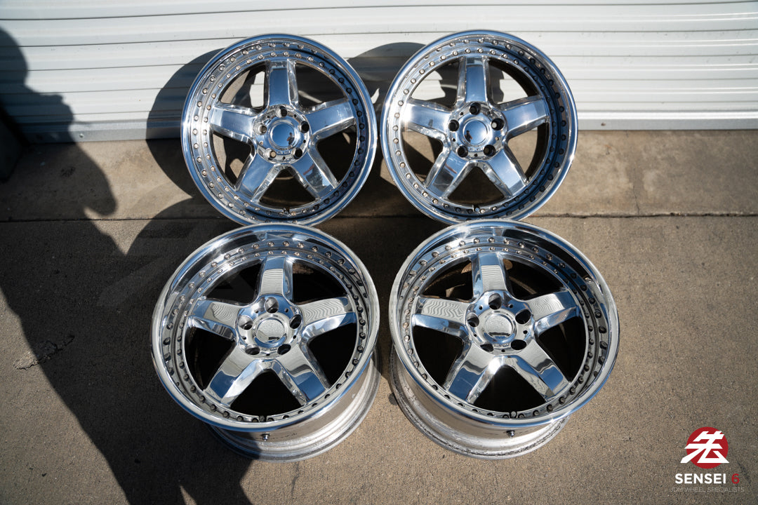 17インチ スターンビースト（中古ホイール）/ 5x114.3 / 17x10 +27 / ハイポリッシュ