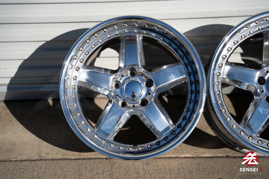 17インチ スターンビースト（中古ホイール）/ 5x114.3 / 17x10 +27 / ハイポリッシュ
