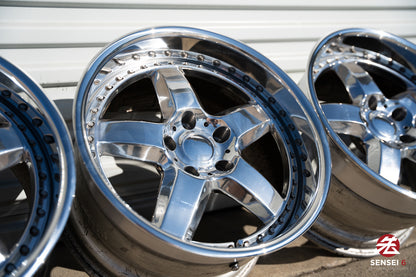 17インチ スターンビースト（中古ホイール）/ 5x114.3 / 17x10 +27 / ハイポリッシュ