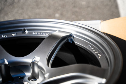 AME Tracer GTV / 18x10.5 +15 / 5x114.3 / Matte Hyper Silver