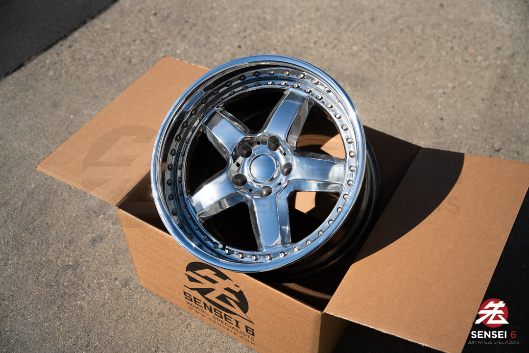 17インチ スターンビースト（中古ホイール）/ 5x114.3 / 17x10 +27 / ハイポリッシュ