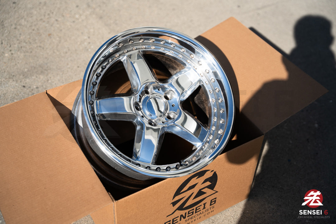 17インチ スターンビースト（中古ホイール）/ 5x114.3 / 17x10 +27 / ハイポリッシュ
