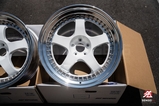 Work Meister S1 3P / 20x10 +0, 20x11 +13 / 5x112 / White (WHT)