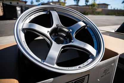AME Tracer GTV / 18x11 +15 / 5x114.3 / Matte Hyper Silver