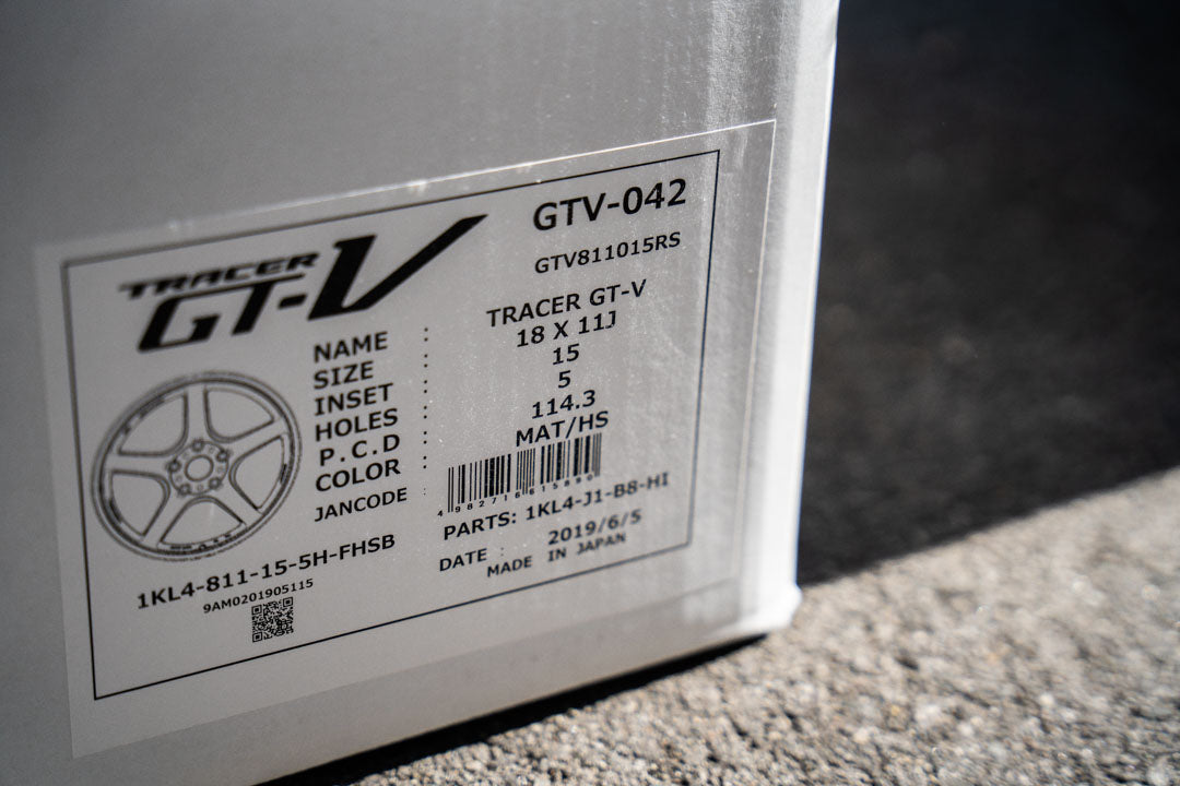 AME Tracer GTV / 18x11 +15 / 5x114.3 / Matte Hyper Silver