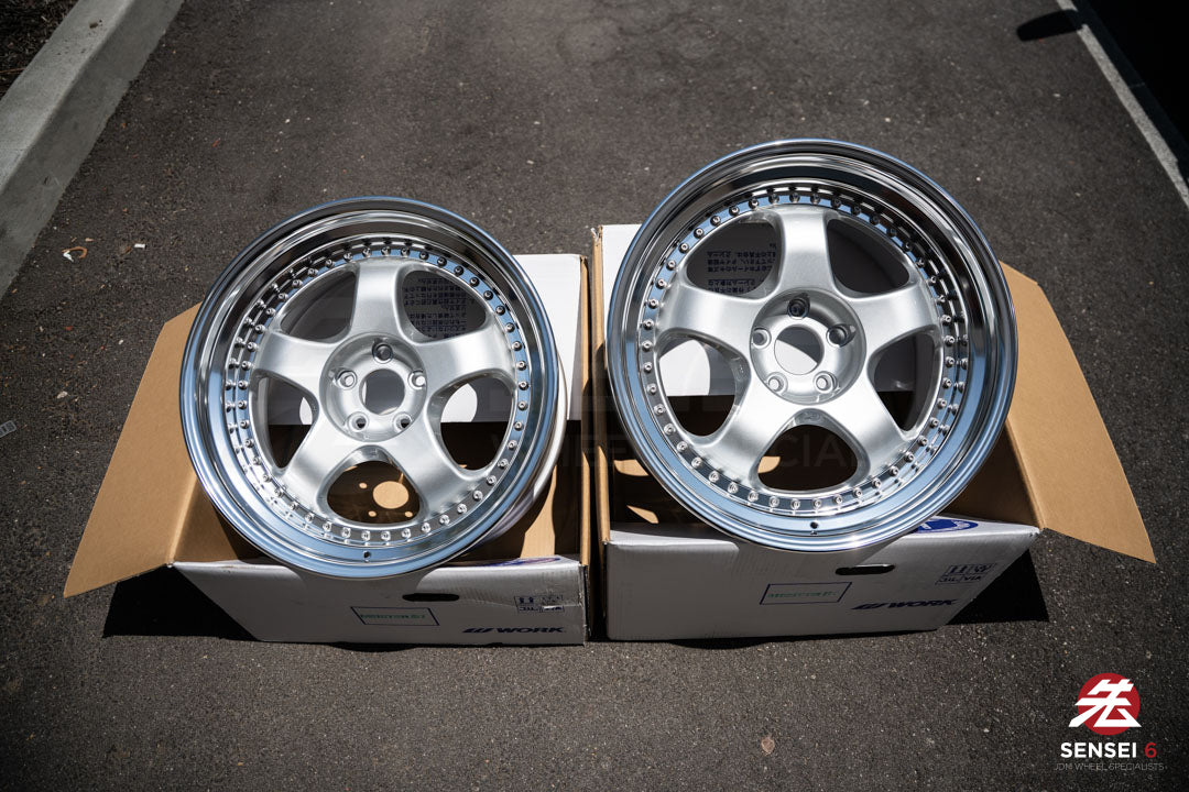 Work Meister S1 3P / 19x9.5 +19, 19x11 +38 / 5x112 / Silver (SIL)