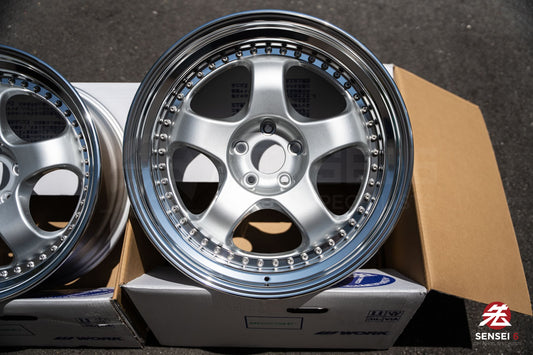 Work Meister S1 3P / 19x9.5 +19, 19x11 +38 / 5x112 / Silver (SIL)
