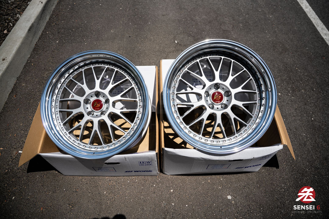 Work VS-XX [Step Lip] / 20x10 +9, 20x11 +9 / 5x112 / Light Gray Silver (LGS)