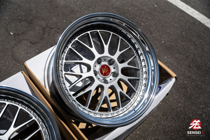 Work VS-XX [Step Lip] / 20x10 +9, 20x11 +9 / 5x112 / Light Gray Silver (LGS)