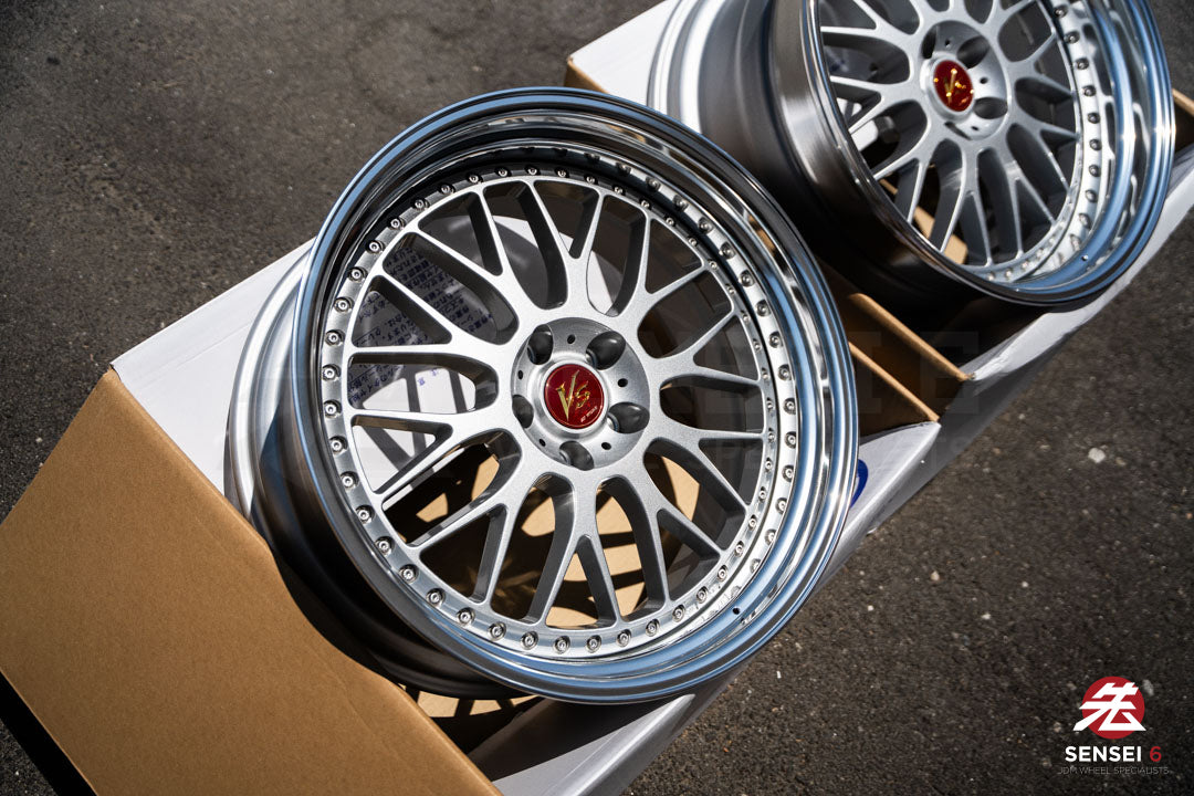 Work VS-XX [Step Lip] / 20x10 +9, 20x11 +9 / 5x112 / Light Gray Silver (LGS)