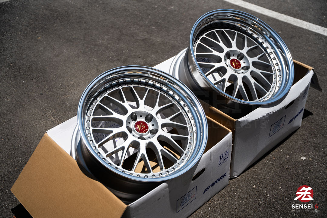 Work VS-XX [Step Lip] / 20x10 +9, 20x11 +9 / 5x112 / Light Gray Silver (LGS)