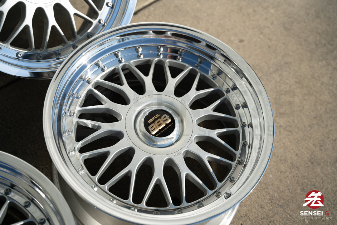 18インチ BBS Impul M1（中古ホイール）/ 5x114.3 / 18x9 +25、18x10 +40 / シルバー