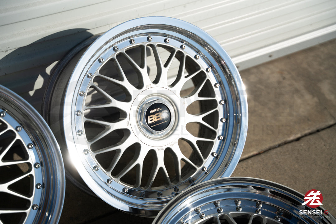 18インチ BBS Impul M1（中古ホイール）/ 5x114.3 / 18x9 +25、18x10 +40 / シルバー