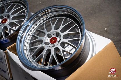 Work VS-XX [Step Lip] / 20x10 +9, 20x11 +9 / 5x112 / Light Gray Silver (LGS)