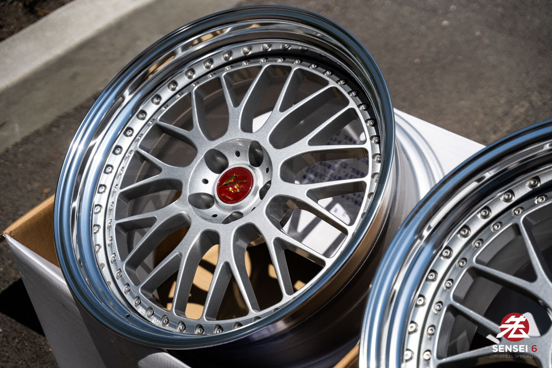 Work VS-XX [Step Lip] / 20x10 +9, 20x11 +9 / 5x112 / Light Gray Silver (LGS)