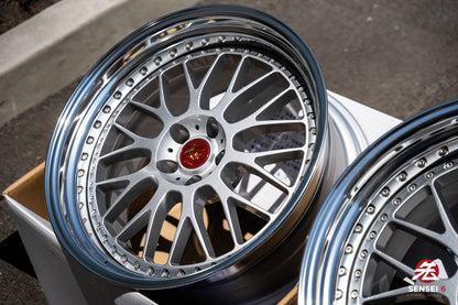 Work VS-XX [Step Lip] / 20x10 +9, 20x11 +9 / 5x112 / Light Gray Silver (LGS)