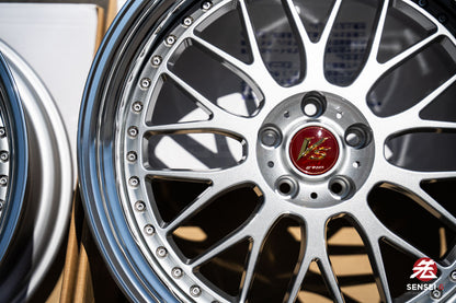 Work VS-XX [Step Lip] / 20x10 +9, 20x11 +9 / 5x112 / Light Gray Silver (LGS)