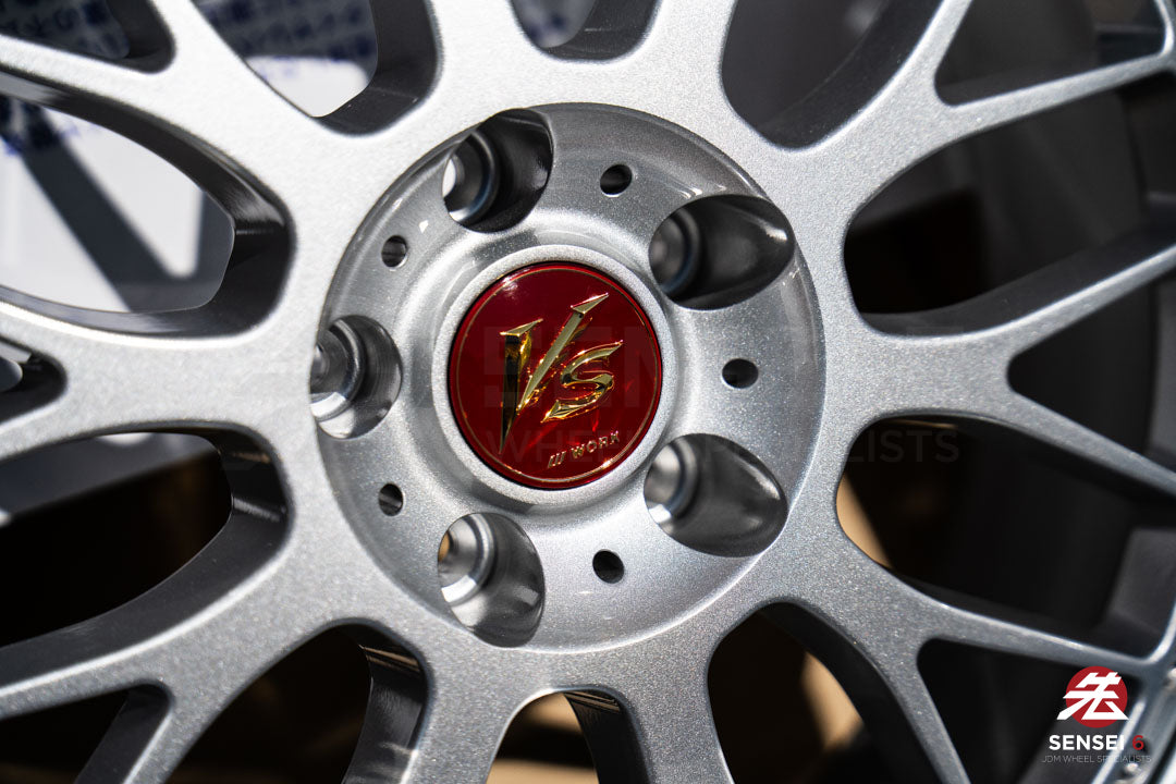 Work VS-XX [Step Lip] / 20x10 +9, 20x11 +9 / 5x112 / Light Gray Silver (LGS)