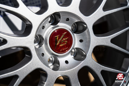 Work VS-XX [Step Lip] / 20x10 +9, 20x11 +9 / 5x112 / Light Gray Silver (LGS)