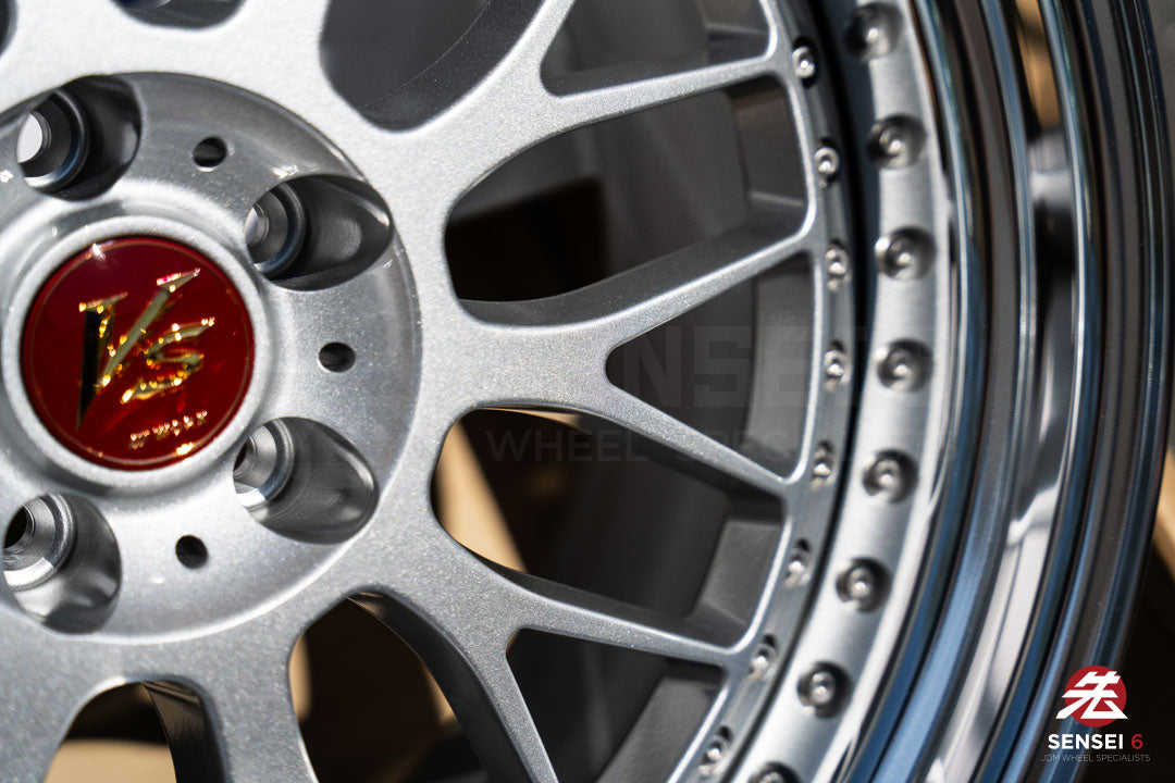 Work VS-XX [Step Lip] / 20x10 +9, 20x11 +9 / 5x112 / Light Gray Silver (LGS)