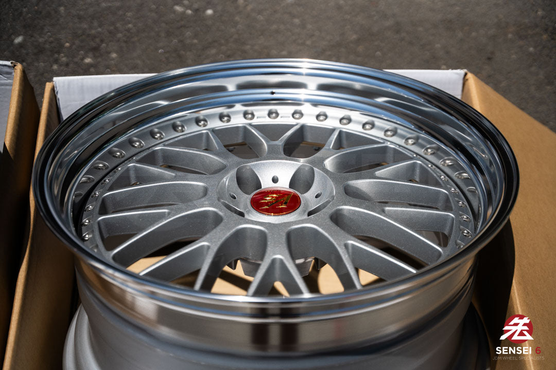 Work VS-XX [Step Lip] / 20x10 +9, 20x11 +9 / 5x112 / Light Gray Silver (LGS)