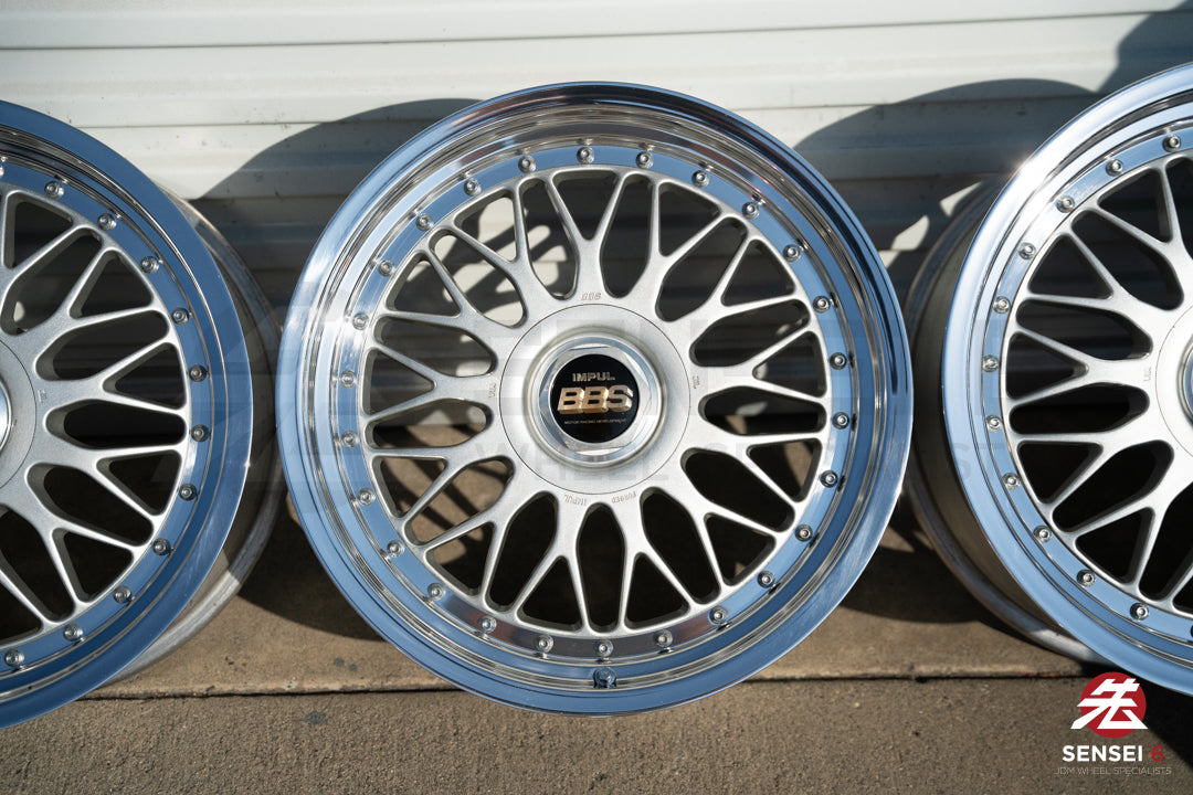 18インチ BBS Impul M1（中古ホイール）/ 5x114.3 / 18x9 +25、18x10 +40 / シルバー