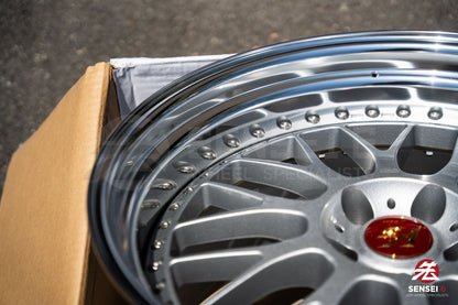 Work VS-XX [Step Lip] / 20x10 +9, 20x11 +9 / 5x112 / Light Gray Silver (LGS)