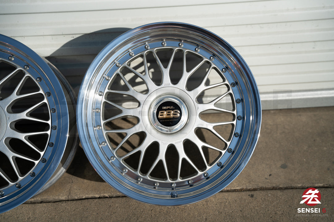 18インチ BBS Impul M1（中古ホイール）/ 5x114.3 / 18x9 +25、18x10 +40 / シルバー
