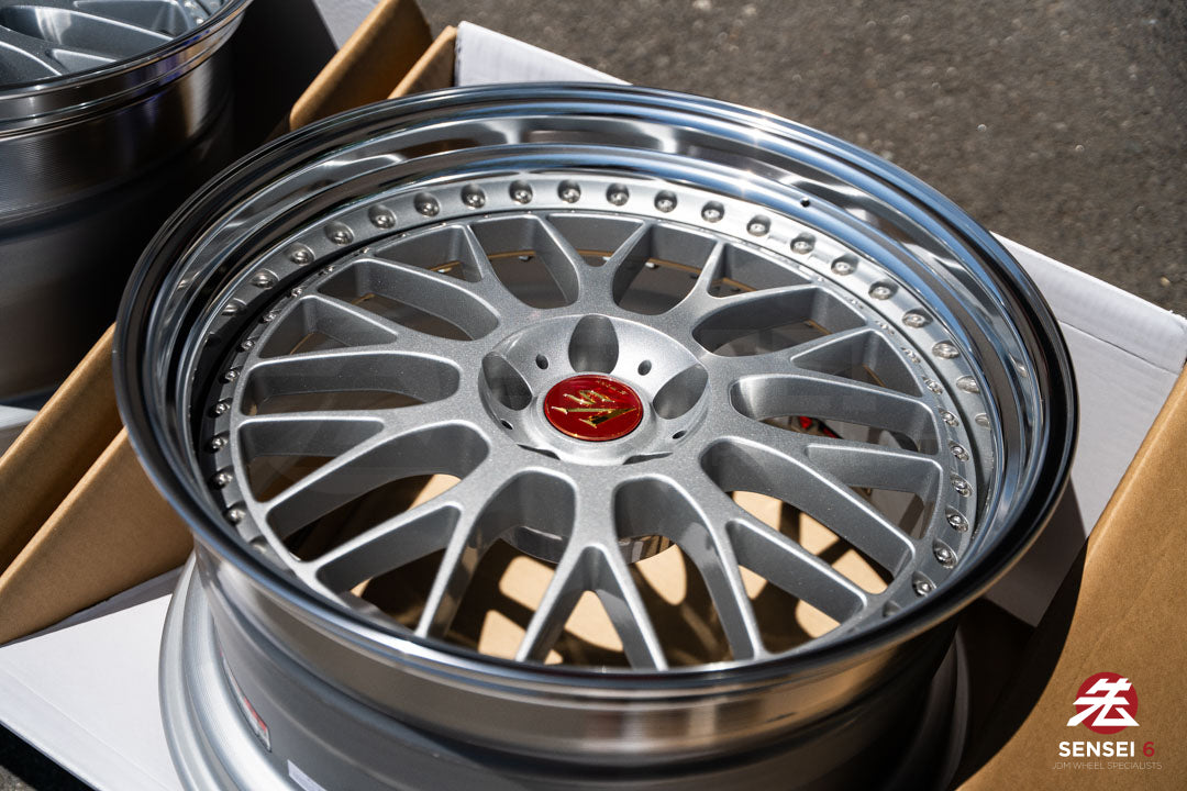Work VS-XX [Step Lip] / 20x10 +9, 20x11 +9 / 5x112 / Light Gray Silver (LGS)
