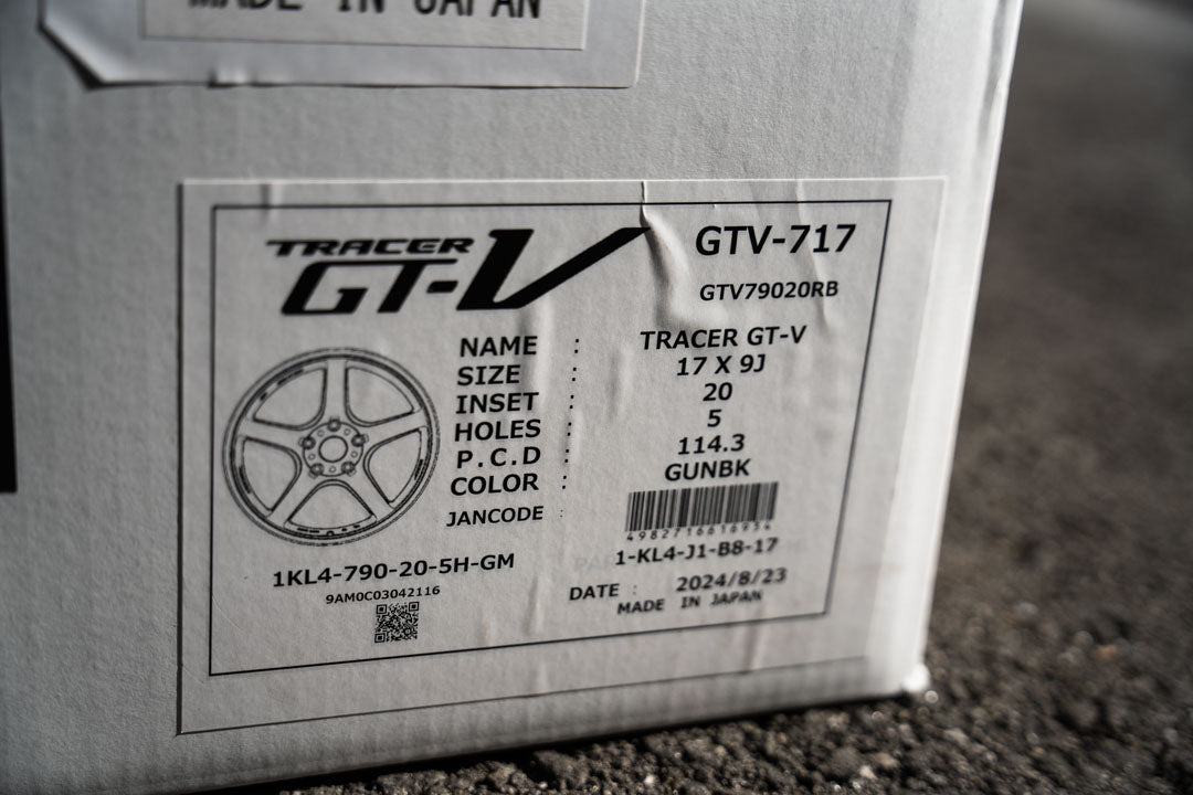 AME Tracer GTV / 17x9 +20 / 5x114.3 / Gun Black