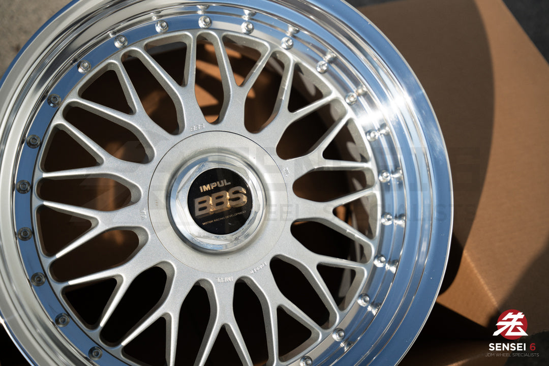 18インチ BBS Impul M1（中古ホイール）/ 5x114.3 / 18x9 +25、18x10 +40 / シルバー