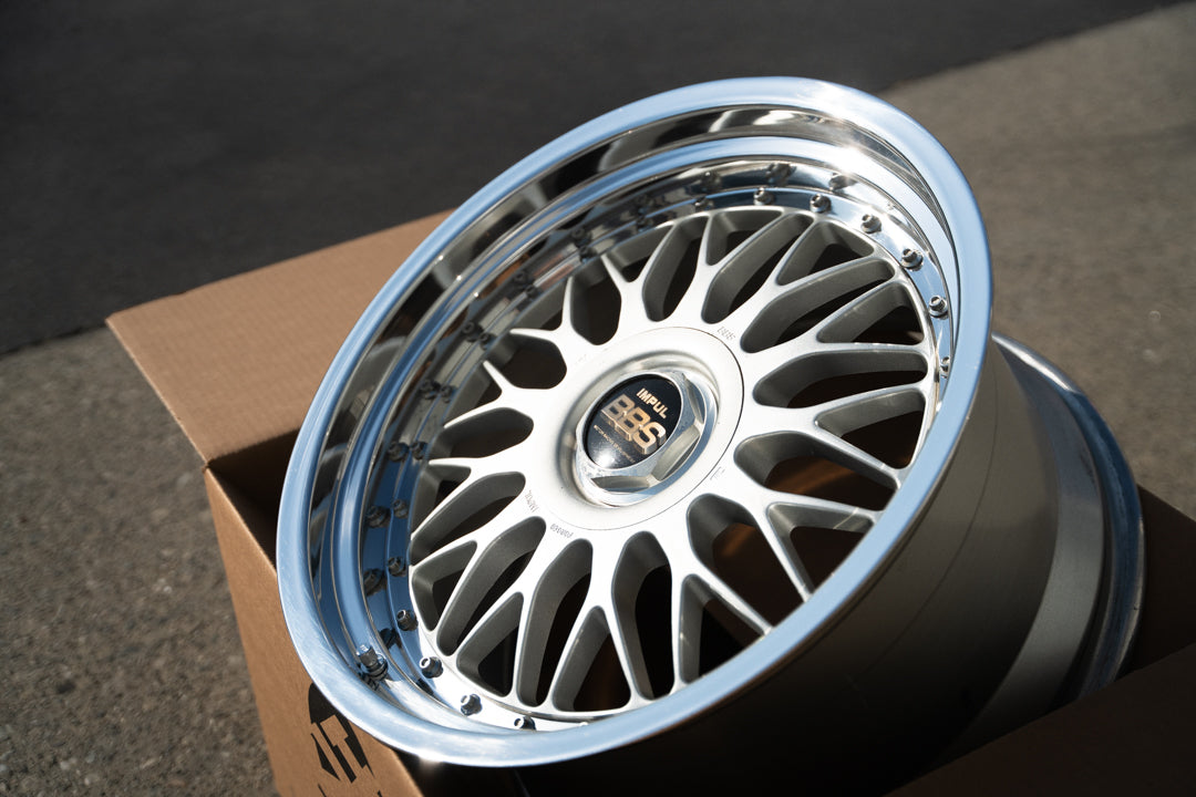 18インチ BBS Impul M1（中古ホイール）/ 5x114.3 / 18x9 +25、18x10 +40 / シルバー