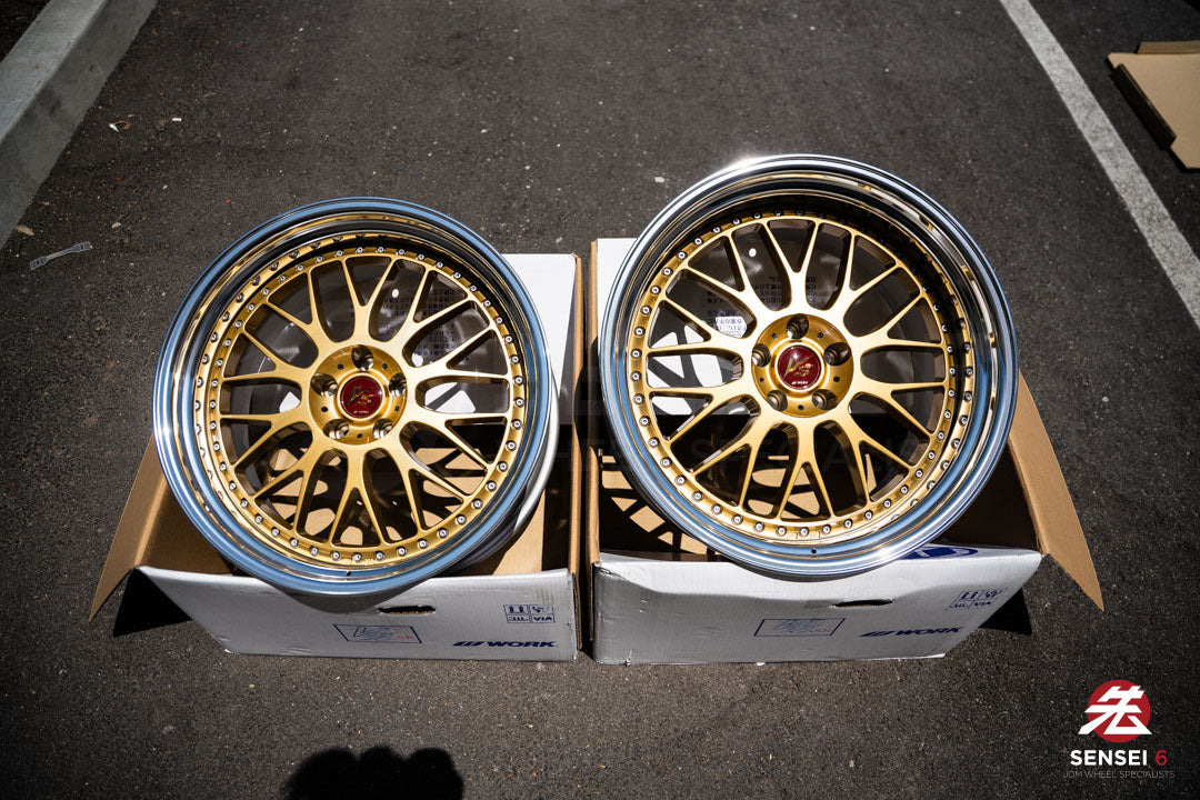 Work VS-XX [Step Lip] / 20x10 +9, 20x11 +9 / 5x112 / Gold (GLD)