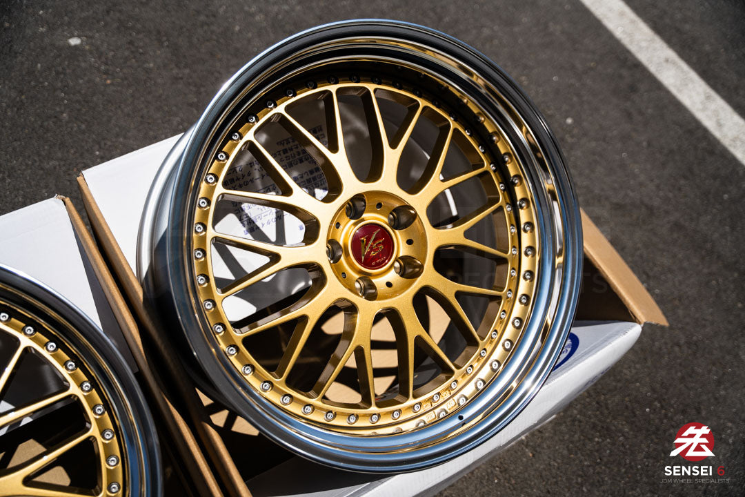 Work VS-XX [Step Lip] / 20x10 +9, 20x11 +9 / 5x112 / Gold (GLD)