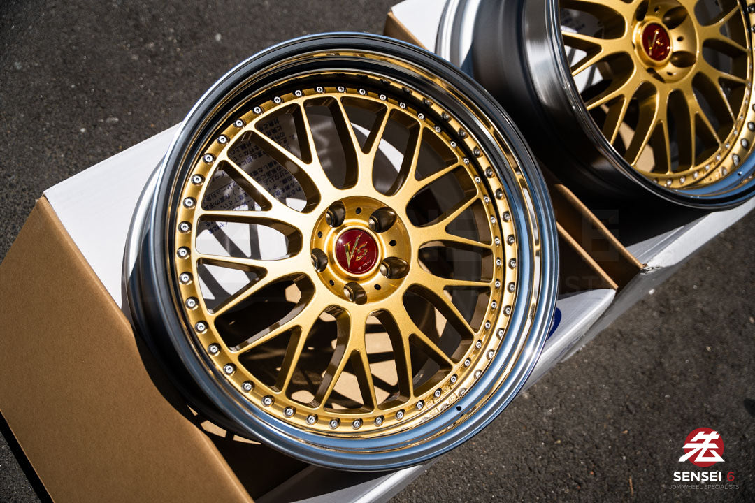 Work VS-XX [Step Lip] / 20x10 +9, 20x11 +9 / 5x112 / Gold (GLD)