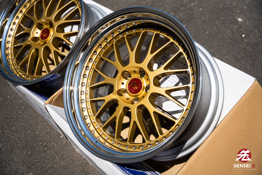 Work VS-XX [Step Lip] / 20x10 +9, 20x11 +9 / 5x112 / Gold (GLD)