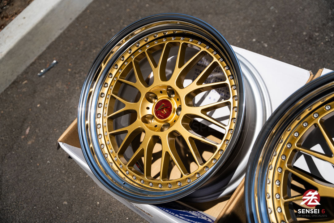 Work VS-XX [Step Lip] / 20x10 +9, 20x11 +9 / 5x112 / Gold (GLD)