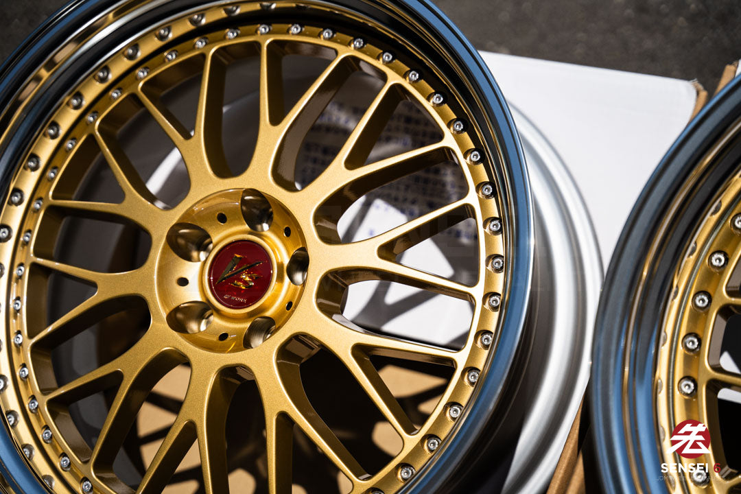 Work VS-XX [Step Lip] / 20x10 +9, 20x11 +9 / 5x112 / Gold (GLD)