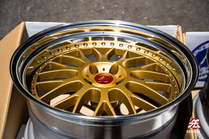 Work VS-XX [Step Lip] / 20x10 +9, 20x11 +9 / 5x112 / Gold (GLD)