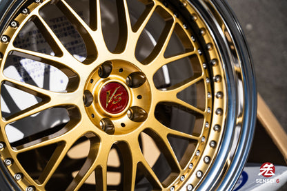 Work VS-XX [Step Lip] / 20x10 +9, 20x11 +9 / 5x112 / Gold (GLD)