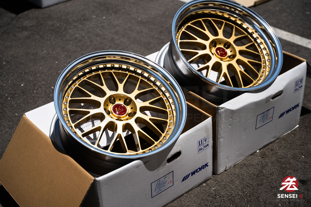 Work VS-XX [Step Lip] / 20x10 +9, 20x11 +9 / 5x112 / Gold (GLD)
