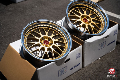 Work VS-XX [Step Lip] / 20x10 +9, 20x11 +9 / 5x112 / Gold (GLD)