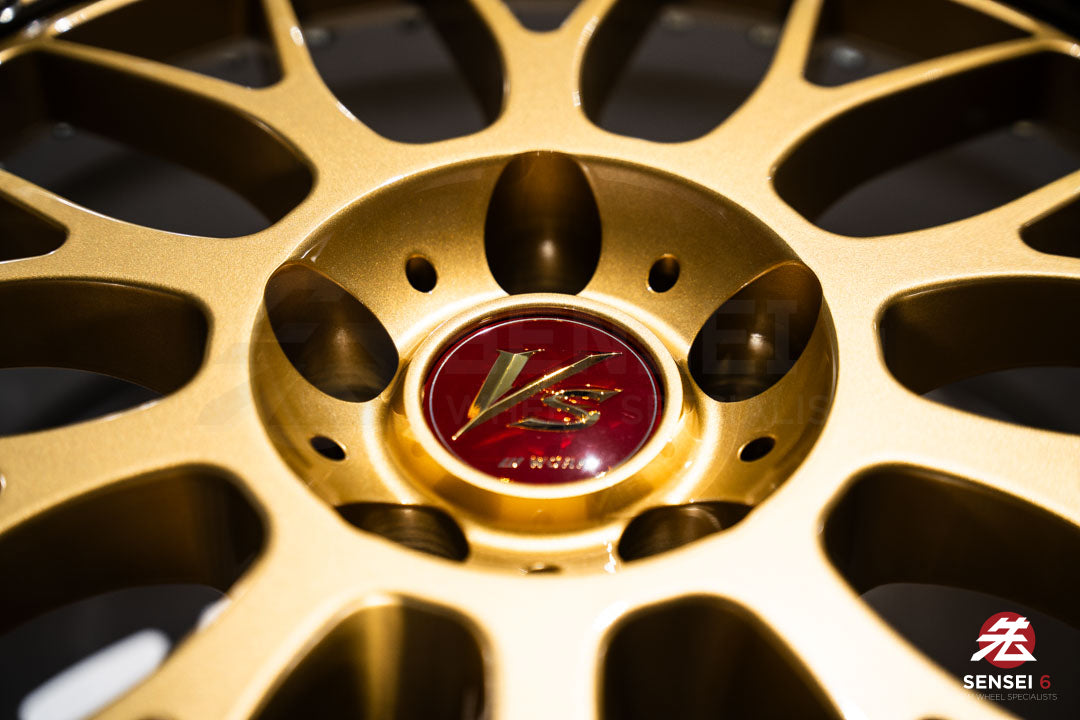 Work VS-XX [Step Lip] / 20x10 +9, 20x11 +9 / 5x112 / Gold (GLD)