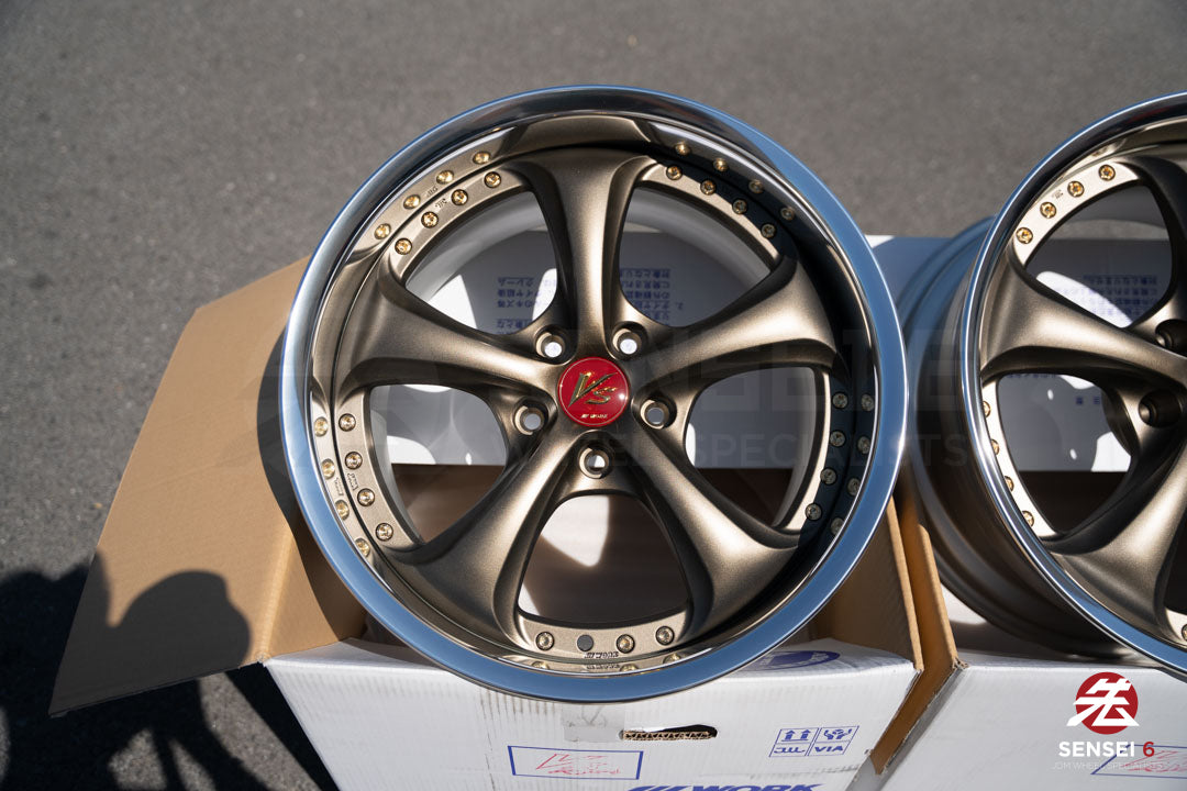 Work VSKF♯ / 18x9.5 +22, 18x9.5 +21 / 5x114.3 / Ash Titanium (AHG2)
