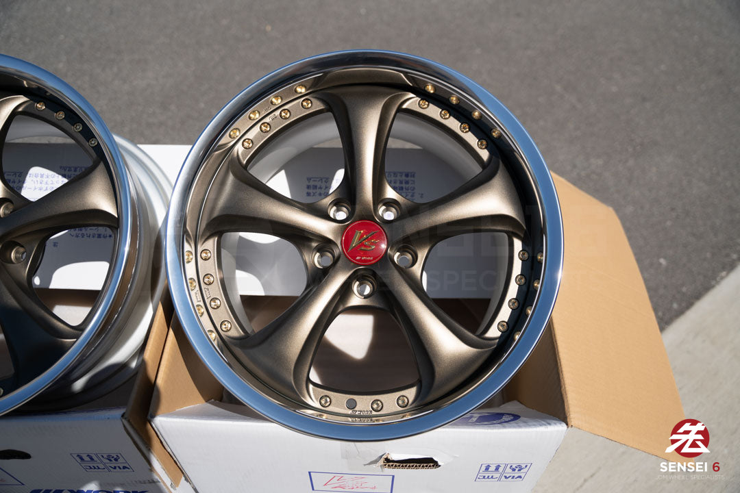 Work VSKF♯ / 18x9.5 +22, 18x9.5 +21 / 5x114.3 / Ash Titanium (AHG2)