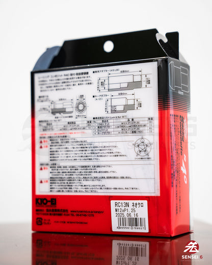 [IN STOCK] Project Kics R40 Lug & Lock Set (16 + 4pcs) / M12x1.25 / Neo Chrome