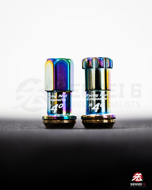 [SOLD OUT] Project Kics R40 Lug & Lock Set (16 + 4pcs) / M12x1.50 / Neo Chrome